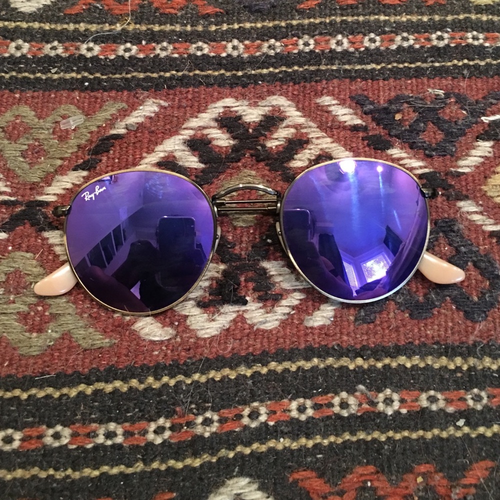 Purple Lennon Ray Bans